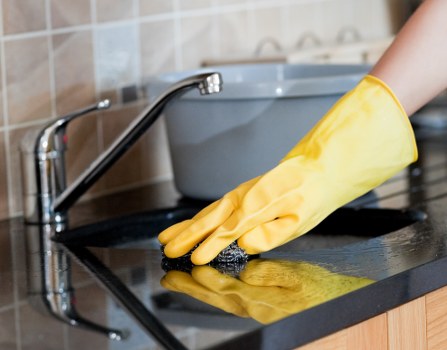 After builders cleaning process